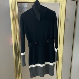 Warm long sleeve dress